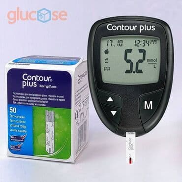 nimo şəkər aparatı: Contour Plus qan qlükoza ölçmə cihazı, barmaq dəlmə cihazı və Abt — 3