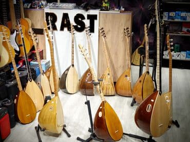 mikrafon stoykasi: Bağlama, türk sazı Bağlama türk sazı mikrafonlu qısa sap və uzun sap — 1