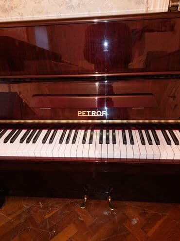 piano dersleri baki: Pianino PETROF Cexiya stehsalı .İdeal vəziyyədə. Cadrılma və köklənmə — 1