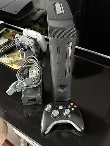 video maqnitofon: Xbox 360 Fat oyun konsolu – tam komplekt Hazır proşifka olunub içində — 1