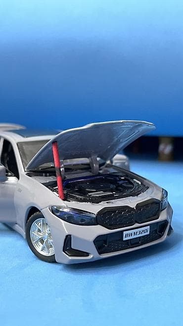 диски bmw 1: BMW 320i die-cast model avtomobil - Miqyas: təxmini 1:24 (foto — 3