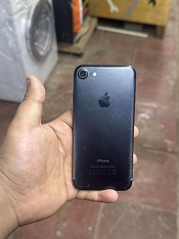 tikis fabrikinde elanlari: IPhone 7, 32 GB, Qara, Barmaq izi — 1