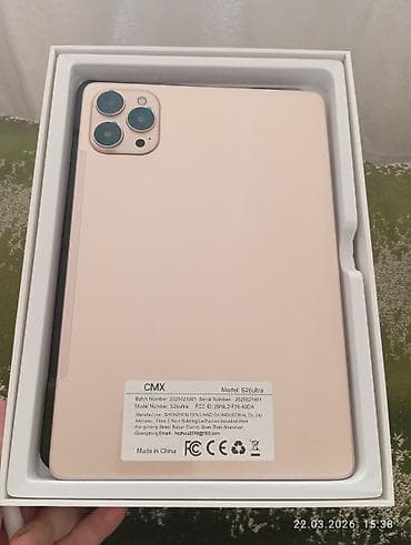 ddr 2 ram: CMX S26Ultra planşet - Model: S26Ultra (CMX) - Rəng: qızılı/şampan - — 6