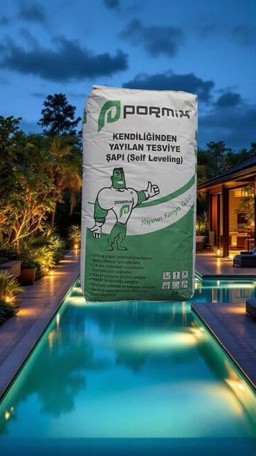 termo izolyasiya: Pormix su izolyasiya harcı su keçirməyən bir səth yaratmaq üçün — 2
