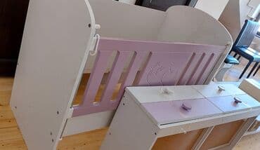 Oğlan və qız üçün, Yeni, Dördbucaq, Beşik, Yellənmə mexanizmsiz