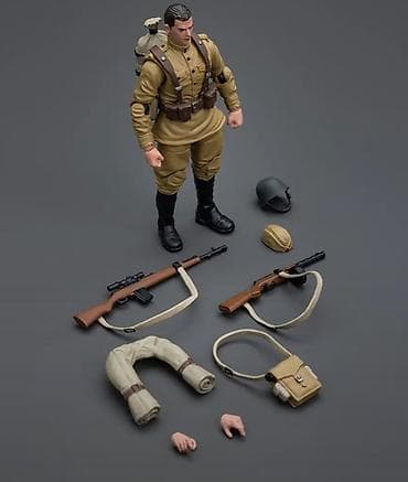 sonic oyuncaq: На продаже 3 фигурки от фирмы JOYTOY Military Figures времен Второй — 4