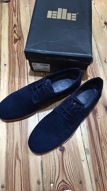 kis: Elle Shoes kişi ayaqqabısı - Model: Klassik bağlamalı (Derby/Oxford — 1