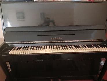 elektro gitarlar: Piano – “Oкмаьа” markası - Klassik vertical (upright) tip - Tam — 1