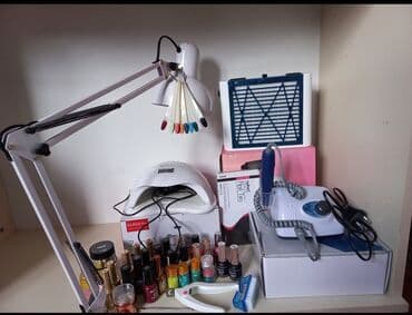 морозильная камера для мороженого бу: Peşəkar manikür üçün tam set - Süfrəyə bərkidilən tənzimlənən masa — 1