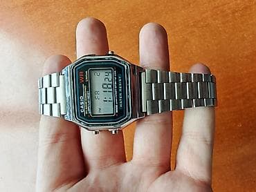 saat still: Qol saatı, Casio, rəng - Gümüşü — 1