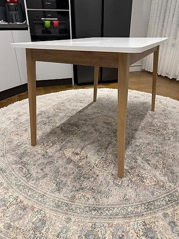 su şlanki: Mətbəx masası, Açılmayan, MDF, Dördbucaq masa — 1