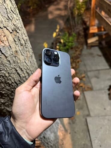 irşad telecom iphone 8: IPhone 16 Pro, 256 GB, Qara, Face ID — 1