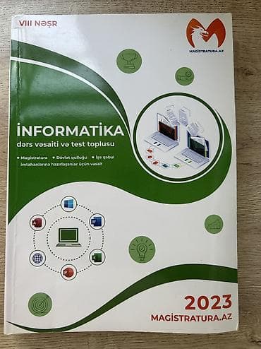 informatika toplu pdf 2025: İnformatika kitabı (Təzədir, oxunmayıb) yeni nəşrdi Məntiq və ingilis — 1