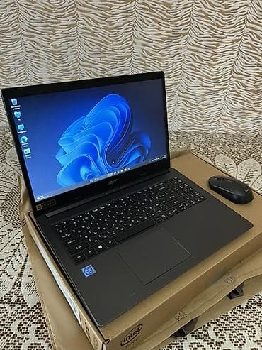 masa üsdü komputer: Acer noutbuk – 15.6" ekranlı, tam ölçülü klaviatura və böyük touchpad — 2