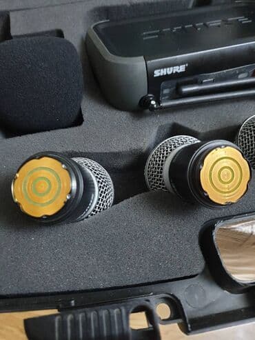 radio maqnitafon: Yeni Radio Mikrofon Shure — 8