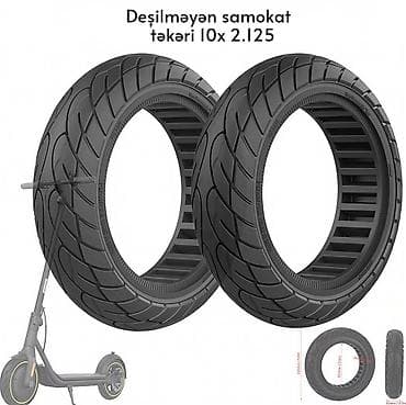 10x2.125 Deşilməyən Skuter Təkəri - Yolda Qalmaya Son! Təkər lalafo.az -da 10x2.125 Deşilməyən Skuter Təkəri - Yolda Qalmaya Son! Təkər