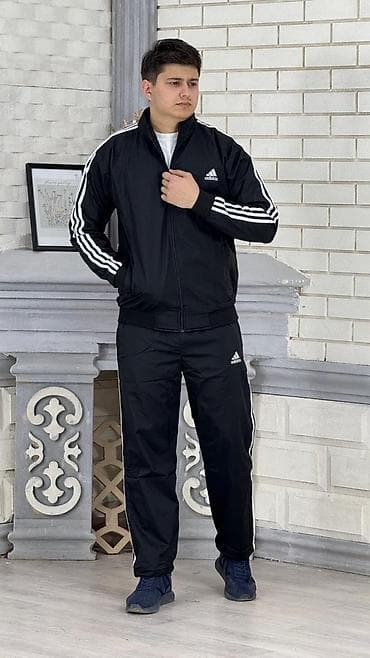 Kişi idman kostyumları – dəst (kurtka + şalvar) - Modellər: Adidas