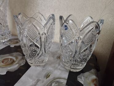 xrustal qab: Xrustal tulpan qablar — 3