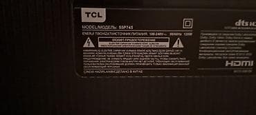 2 ci el tv: Yeni Televizor TCL LED ekran 55" FHD (1920x1080), Ünvandan götürmə — 3