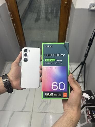 Infinix Hot 60 Pro+, 256 GB, rəng - Ağ