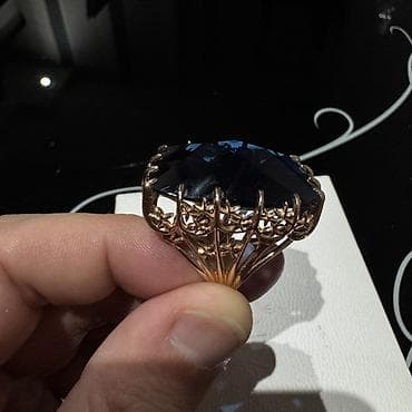 polad uzuk: Üzük, Sarı qızıl, Topaz — 5