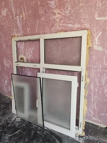 parket yonan: İşlənmiş İkiqat şüşə paketi Plastik pəncərə, Еni: 1 sm, Uzunluğu: 1 sm — 4