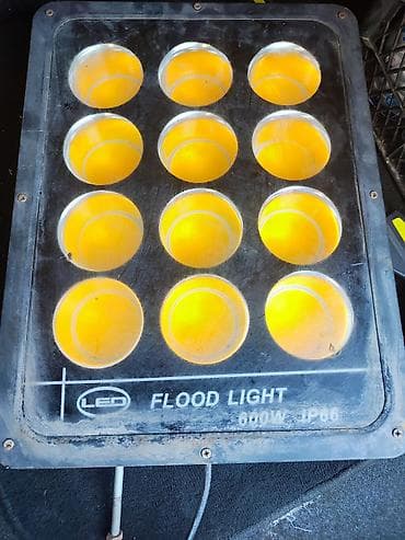 mini projektor: LED Flood Light proyektoru - Güc: 600W tam islək vəziyyətdədir hec — 1