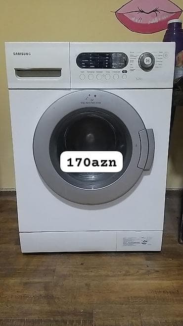 Paltaryuyan maşın Samsung, 5 kq, Avtomat, Qurutmasız, Kredit yoxdur — 1