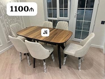 metbex stollari: Для гостиной, Новый, 6 стульев — 1