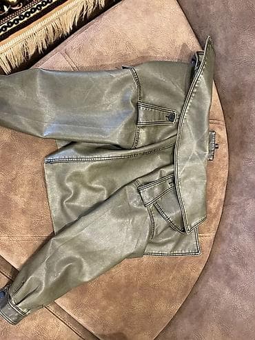 dəri gödekce: Heç geyinilməyib 60 azn ə alınıb yarı qiymətə verilir Unisex süni dəri — 3