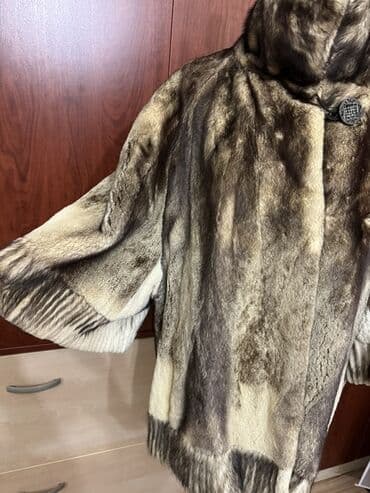 Qadın şalvarları: Zərif xəz palto - Material: təbii xəz (qalın, yumşaq və sıx tük — 2