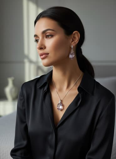 yuxuda qizil sirqa gormek: Zərgərlik dəsti – boyunbağı və sırğalar - Dəst 1 ədəd boyunbağı və 1 — 1