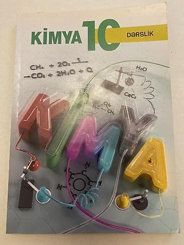 harry potter kitablari: Məhsul: “Kimya 10 cu sinif” – Dərslik — 1