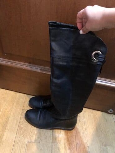 qadın çəkmə: Ölçü: 36, rəng - Qara, İşlənmiş — 5