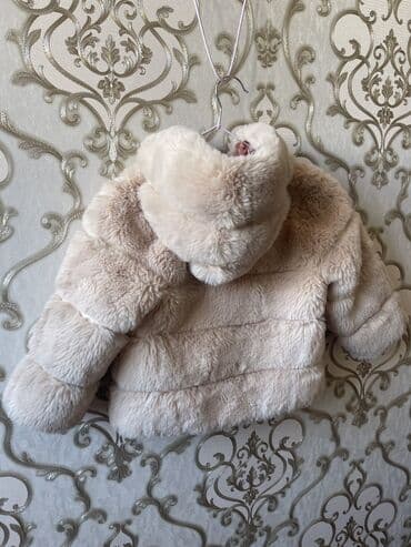 детские натуральные шубы: Пальто, Для девочек, 4 - 5 лет, Panda kids — 3