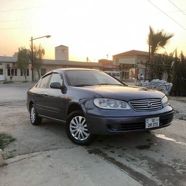 Nissan Sunny sedan - Kuzov: sedan, 4 qapı - Rəng: tünd boz/metallik -