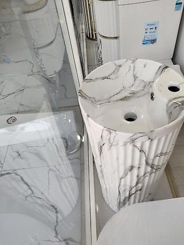 tula: Məhsul: Döşəməüstü dayanan lavabo (stelajlı “pedestal sink”) Təsvir — 3