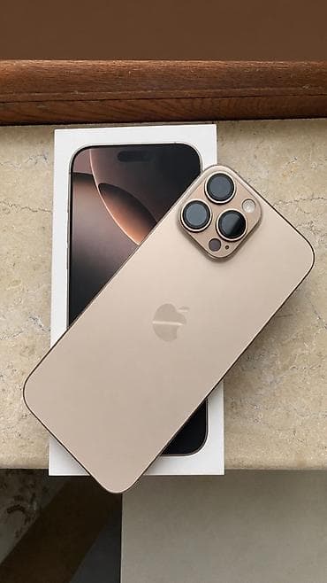 IPhone 16 Pro, 512 GB, Natural Titanium, Face ID lalafo.az -da IPhone 16 Pro, 512 GB, Natural Titanium, Face ID