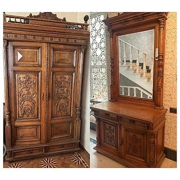 Ruminya istehsali dolab qedimi LL 600₼ Dresuar 550₼ .Unvan Bayil