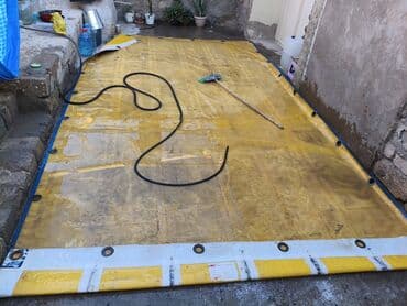 солнцезащитный зонт для автомобиля: Yük usdünü örtən tent
uzunu 4:50
eni 2:50 — 2