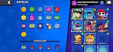 boo cena: Brawl Stars oyun hesabı – yüksək səviyyəli profil - Kupa yolu — 4