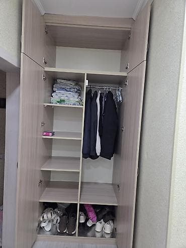 parca şkaflar: 4 qapılı, Digər rəng, Digər material, Açılan, Düz dolab — 5