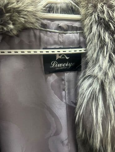 Digər qadın geyimləri: Kürk, XL, rəng - Boz — 3