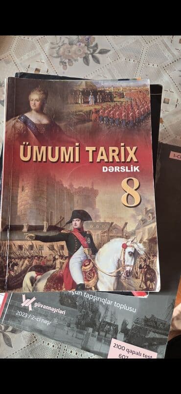 dim tarix test toplusu pdf 2024: Ümumi Tarix 8-ci sinif, 2019 il, Ünvandan götürmə — 1