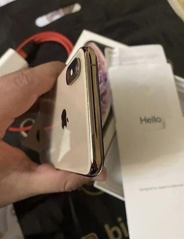 ayfon xs max: IPhone Xs, 64 GB, Qızılı, Face ID — 4