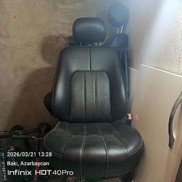 multi kar: Range rover avtomobilinin ön oturacağı – dəri üzlüklù, qara — 2