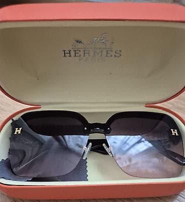 Eynəklər: Hermes Paris brendine mexsus eynek. Istifadə olunmayıb. öz qiyməti 65$ — 2