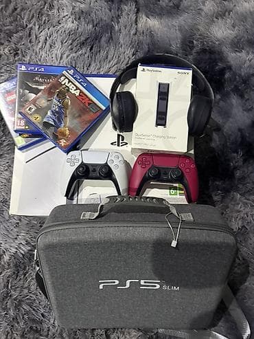 PlayStation oyun paketi - PS5 Slim üçün daşıma çantası (sərt