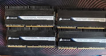 komputer canta: Corsair Dominator seriyası DDR3 RAM dəsti - Model: CMP12GX3M3A1600C9 — 1