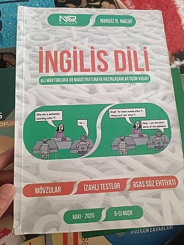 İngilis dili üzrə hazırlıq vəsaiti – Nərgiz R. Nəcəf, NNR Academy -